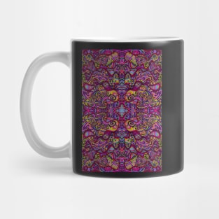 Psychedelic Abstract colourful work 129 Mug